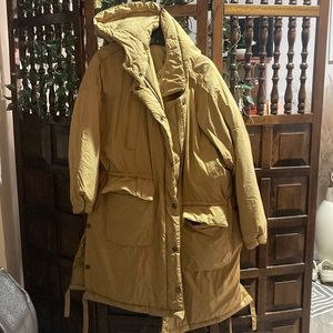 We the free full length puffer jacket